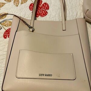 Steve Madden tote. Includes matching makeup and pouch. Never used.